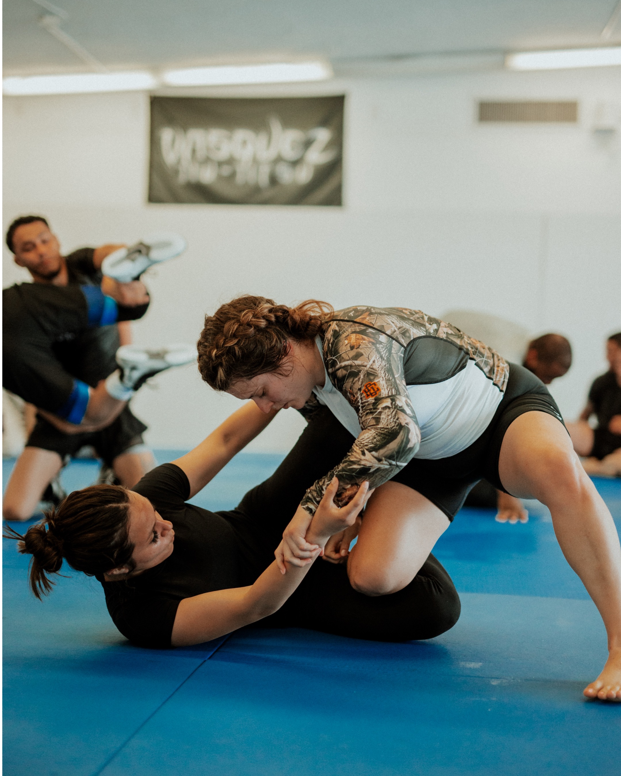 Two women training Brazilian Jiu-Jitsu — Beyond the Gi: How Women Are Transforming BJJ Culture