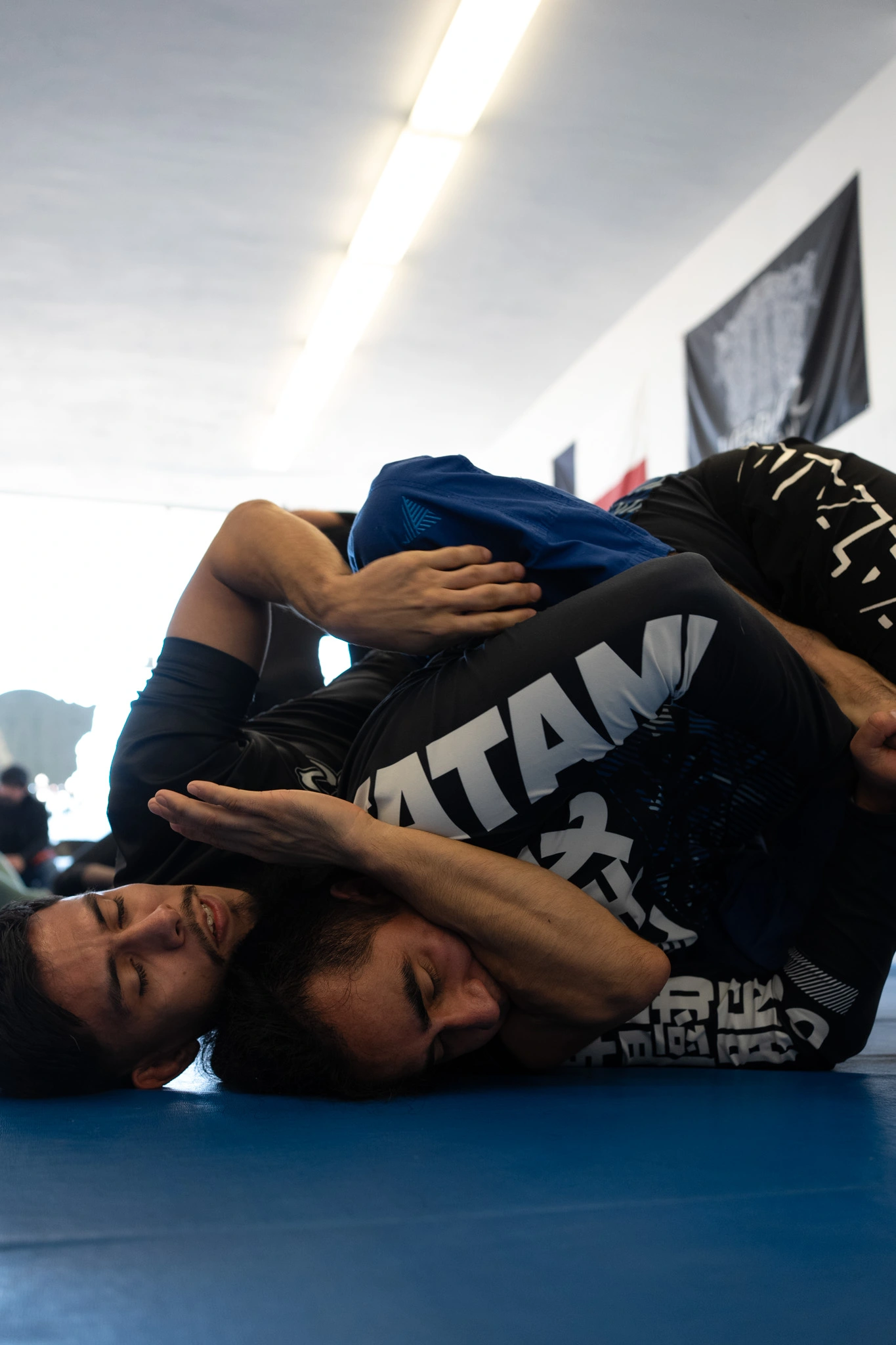 Vasquez Jiu-Jitsu students training Brazilian Jiu-Jitsu in Grand Prairie, Texas