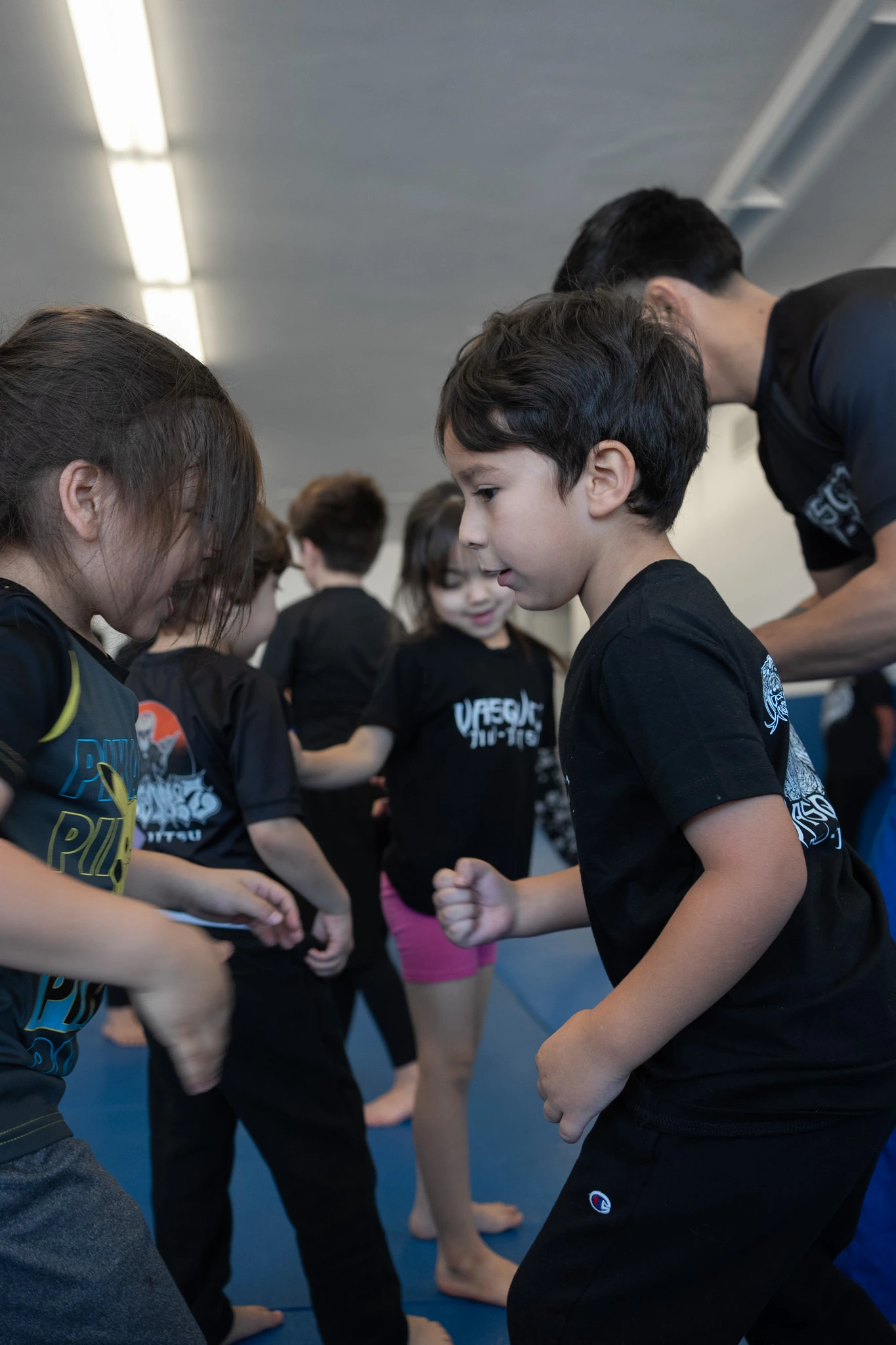 Youth Brazilian Jiu-Jitsu kids class at Vasquez Jiu-Jitsu
