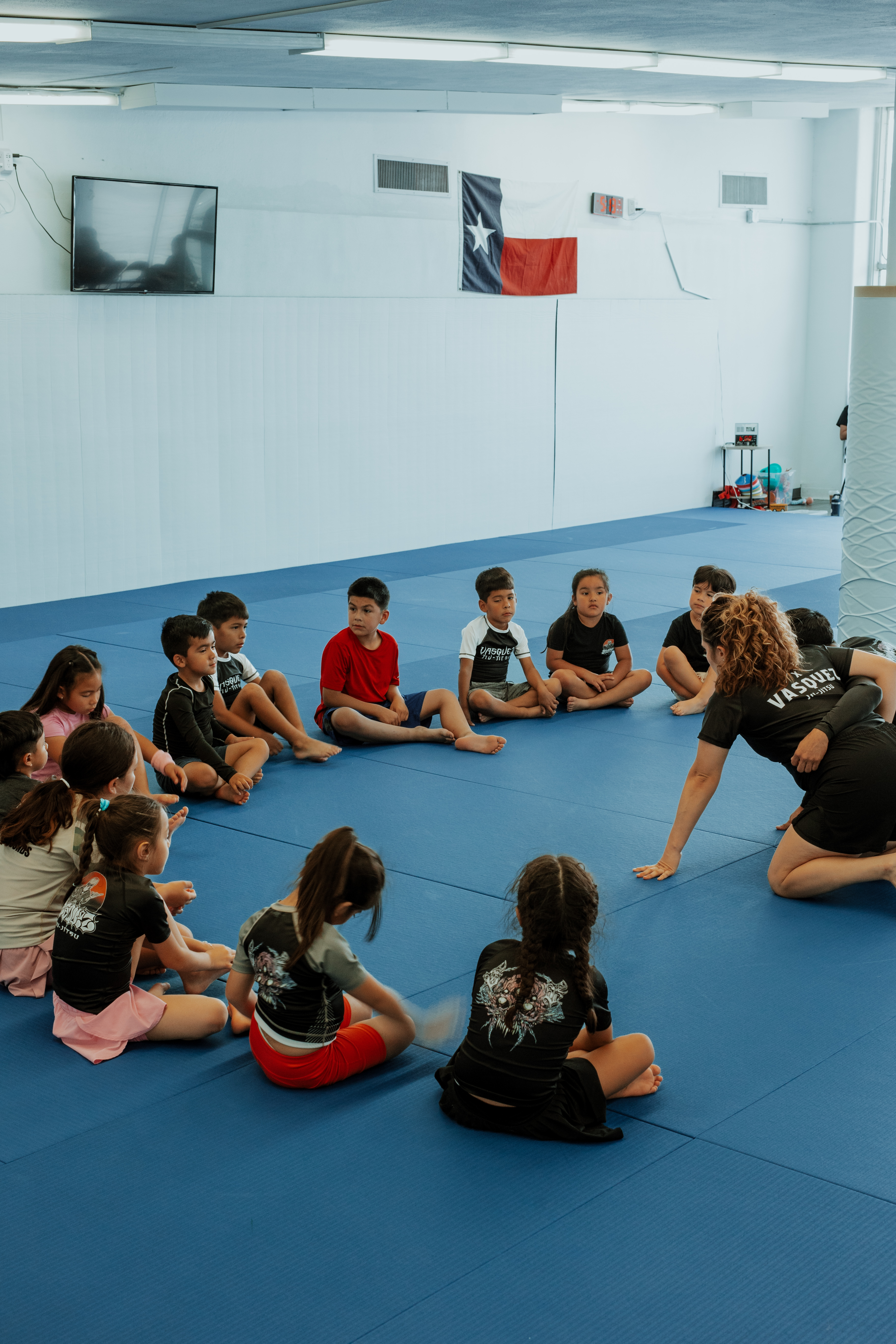 Tiny Tots BJJ class for ages 5-7